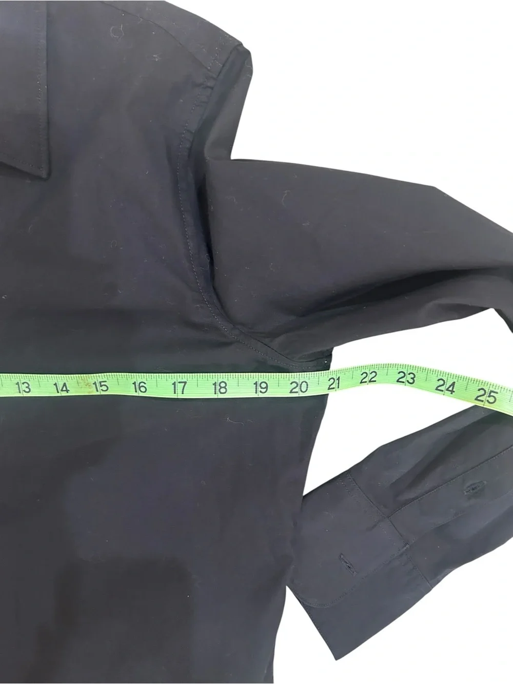 J. Crew Black Long-Sleeve Button-Down cotton Shirt size medium